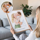 Gepersonaliseerd familieportret als aquarelillustratie – foto naar kunst