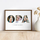 OPA poster met eigen foto's en namen, origineel cadeau voor grootouders